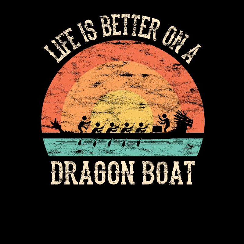 Chinesisches Drachenboot-Bootsrennen