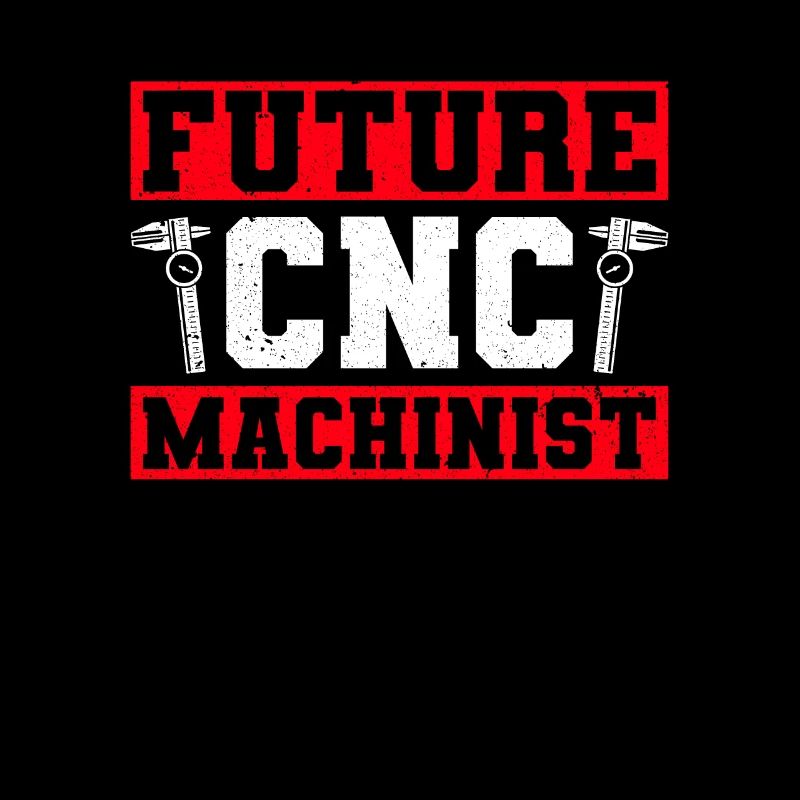 Mechanic CNC operator CNC milling cutter