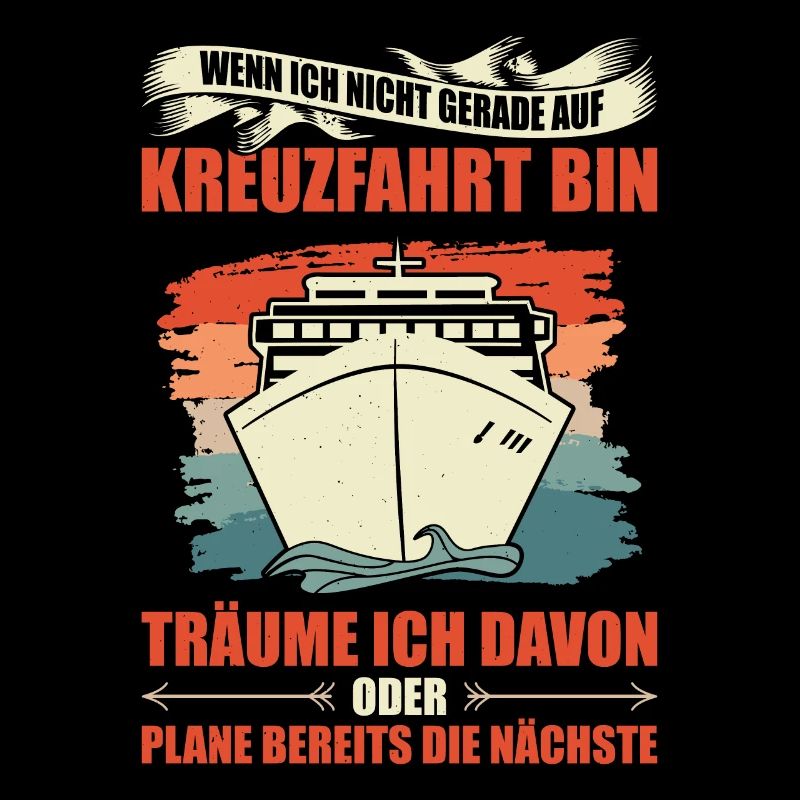 Wenn Ich Nicht Gerade Auf Kreuzfahrt Bin Geschenk