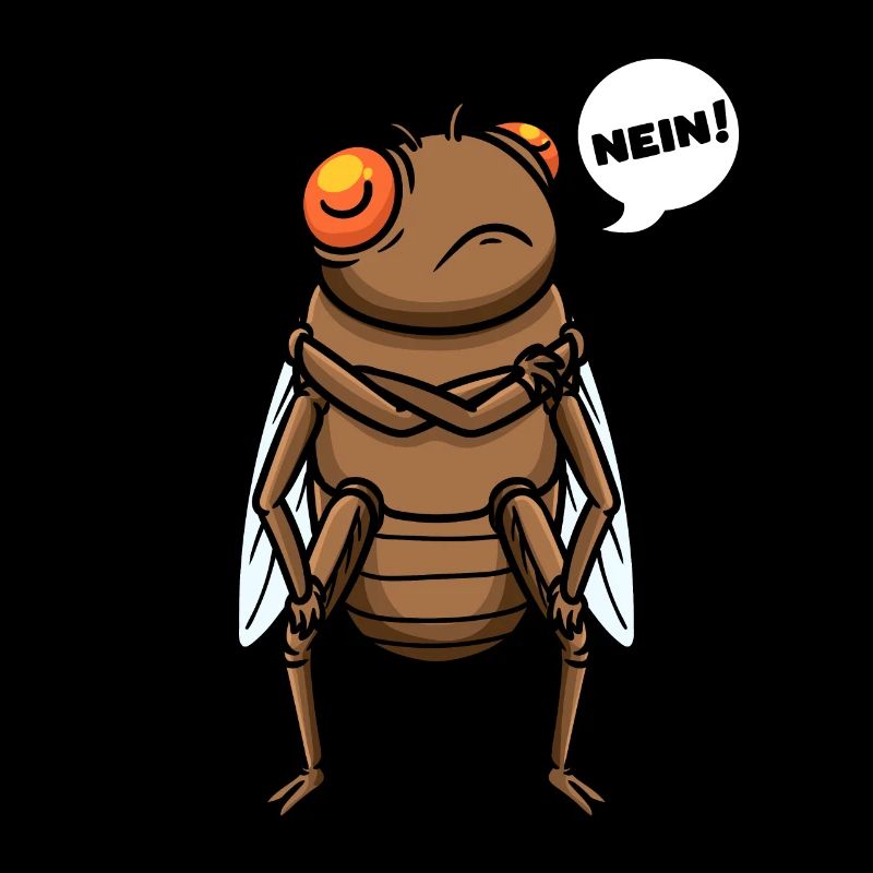 Cigale Insecte Têtu Pas d’entomologiste entomologiste