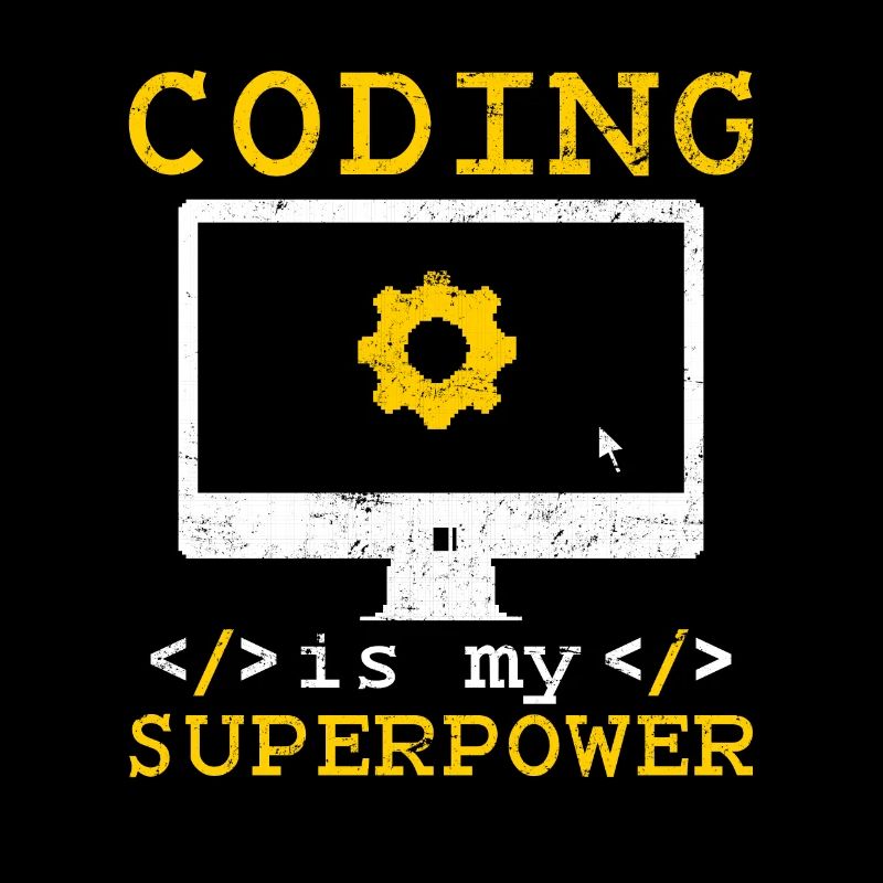 Le codage est mon superpouvoir Programmeur de logiciels Codeur