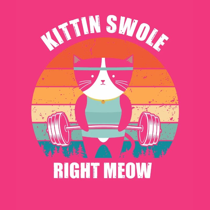 Hilarious Kitten Swole Exercise Exercice de chaton