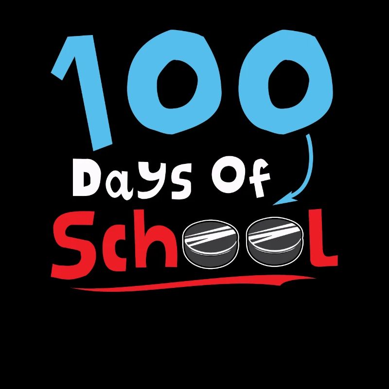 Hockey Joyeux 100e jour 100 jours d’école