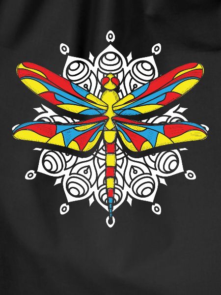 Libelle Libelle Libellen Mandala