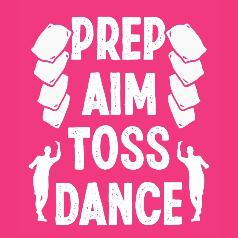 Cornhole Player Prep Aim Toss Dance Drinking Toss