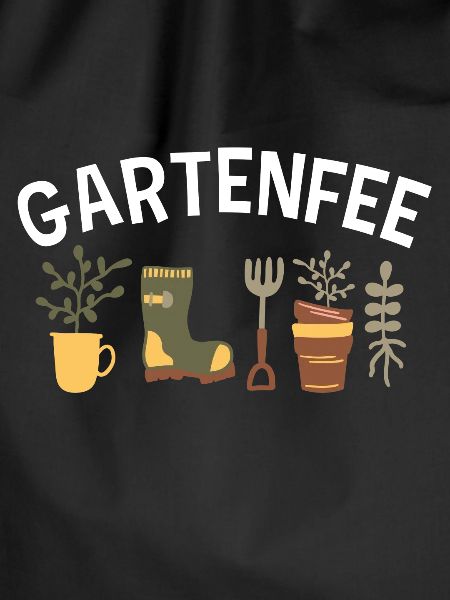 Gartenfee Gärtnerin Gartenarbeit Pflanzenmama
