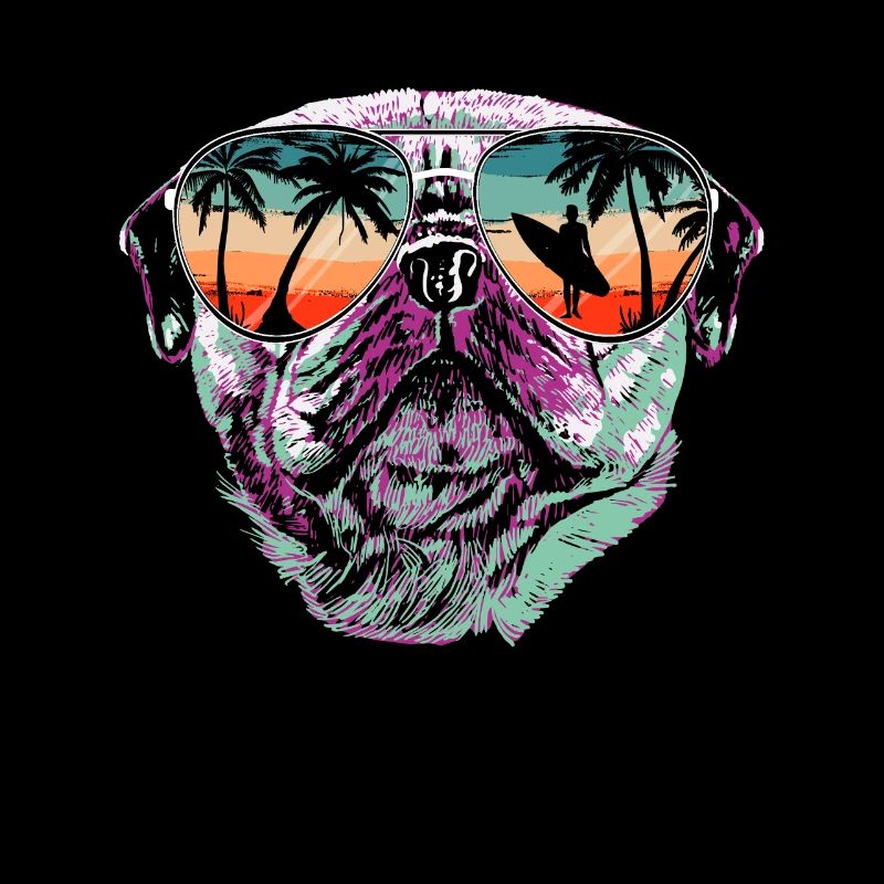 Mops Möpse Hund