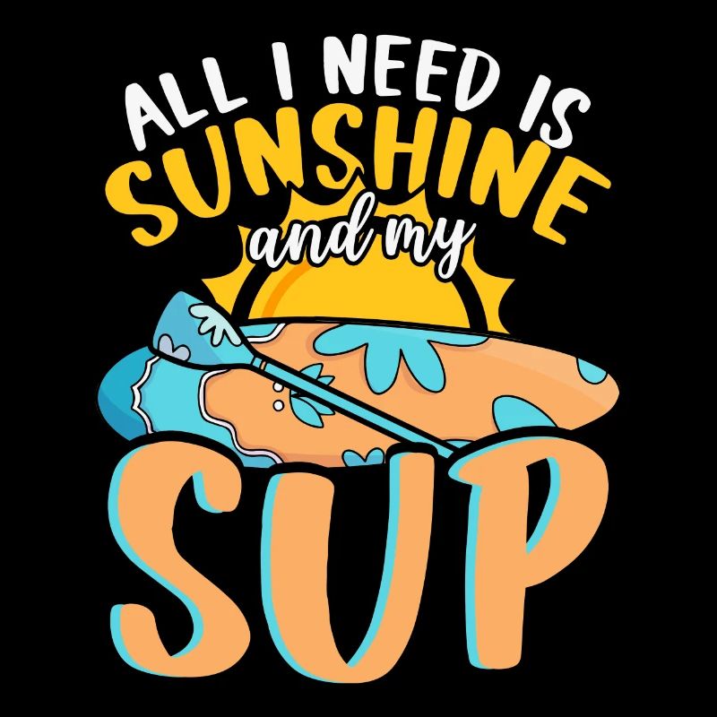 Tout ce dont j’ai besoin, c’est de soleil et de mon SUP Stand-up Paddle