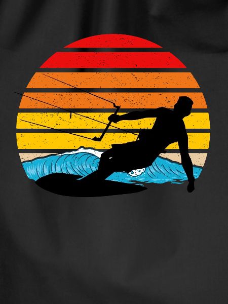 Kitesurfing Sunset