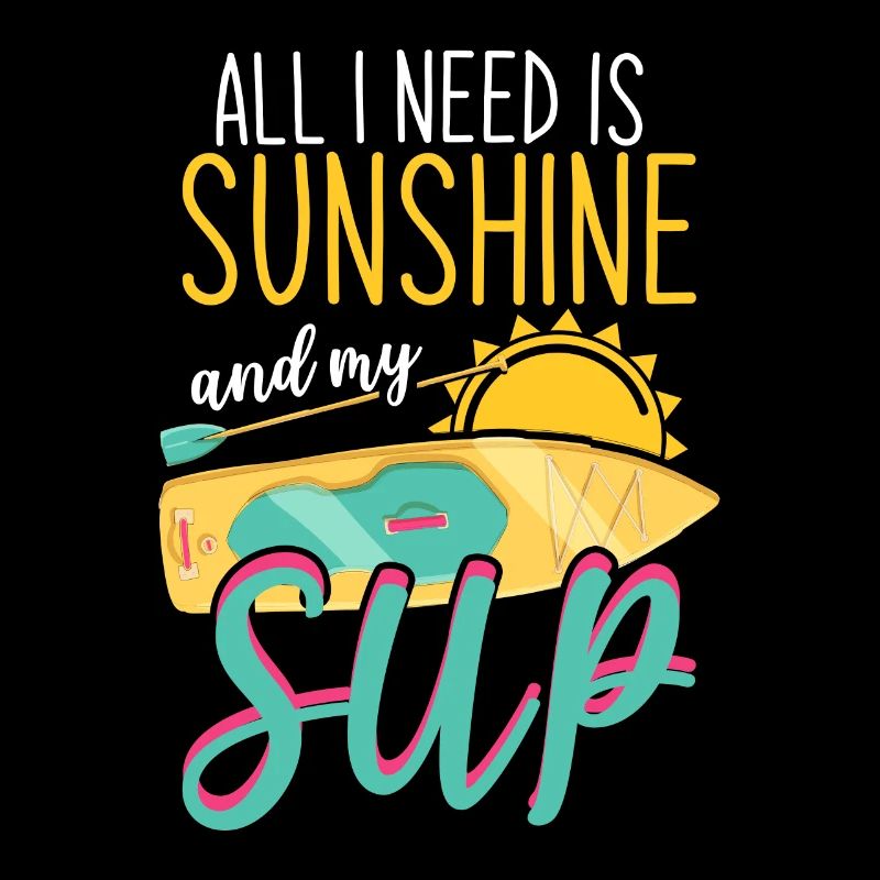 Tout ce dont j’ai besoin, c’est de soleil et de mon SUP Stand-up Paddle