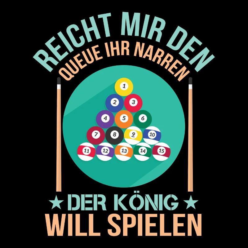 Reicht Mir Den Queue Ihr Narren Billard Pool 9