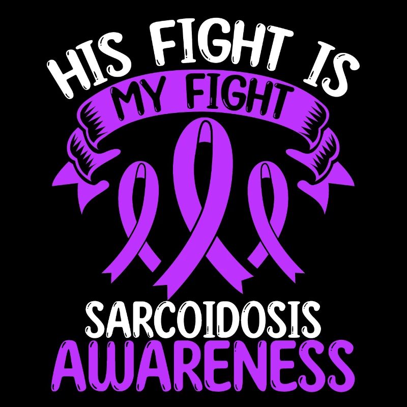 Mois du ruban de sarcoïdose Son combat est mon combat