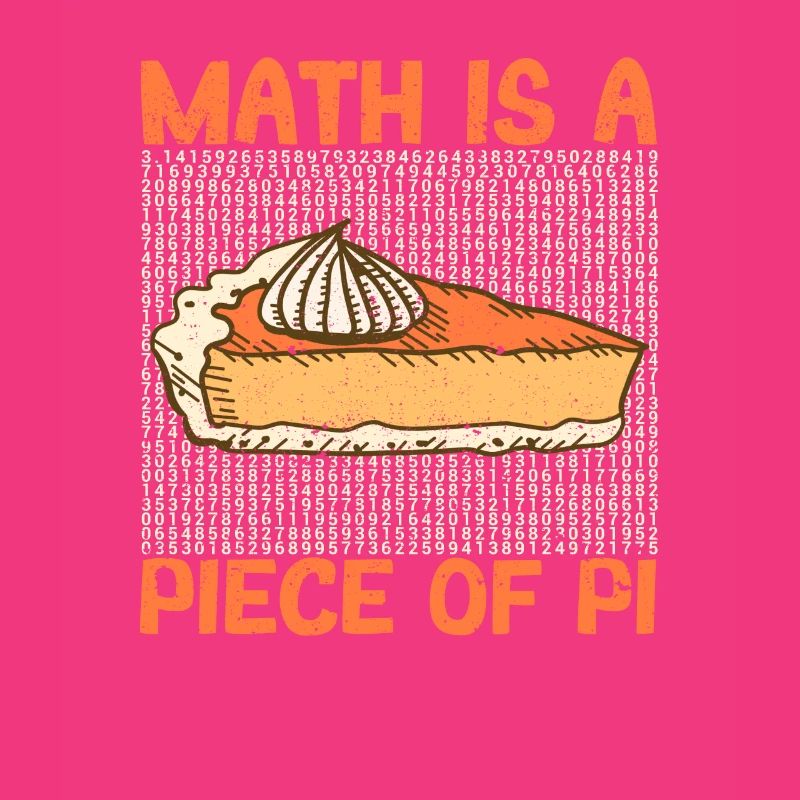 Funny Pi Day Math Lovers Geek Joke Math Is