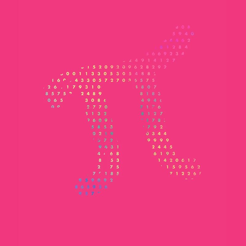 Chiffres de Pi dans les numéros de code source Pi Jour 3.14159