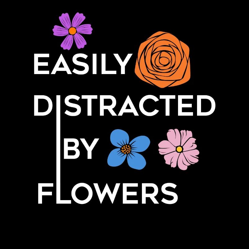 Distrait par les fleurs, citation ironique : Hobby