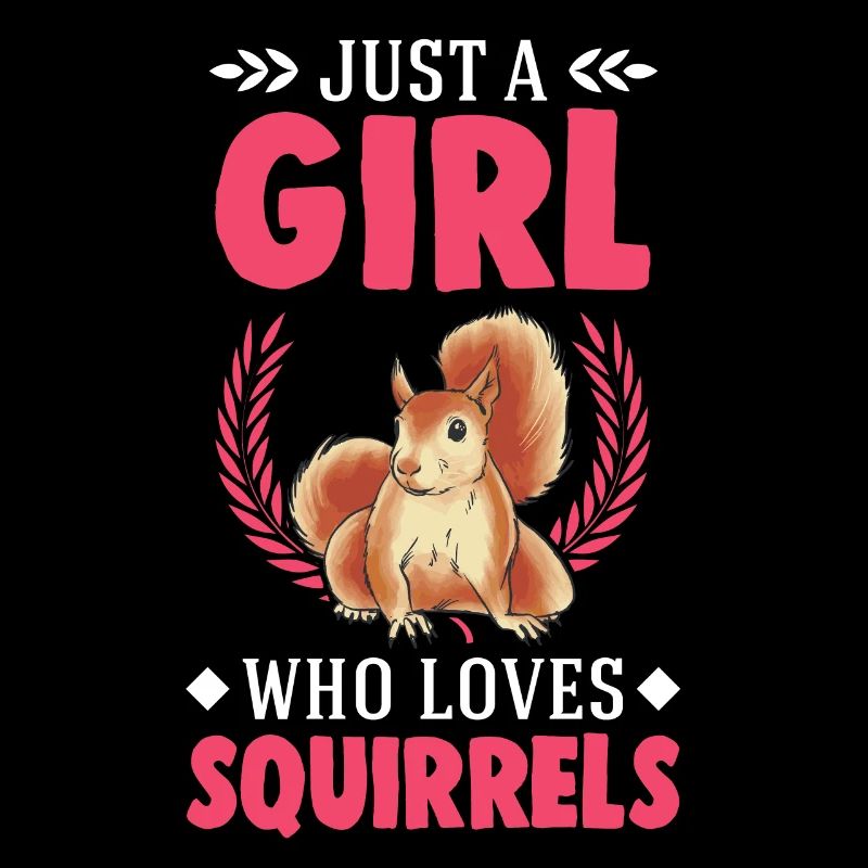 Eichhörnchen Mädchen Squirrel Grauhörnchen