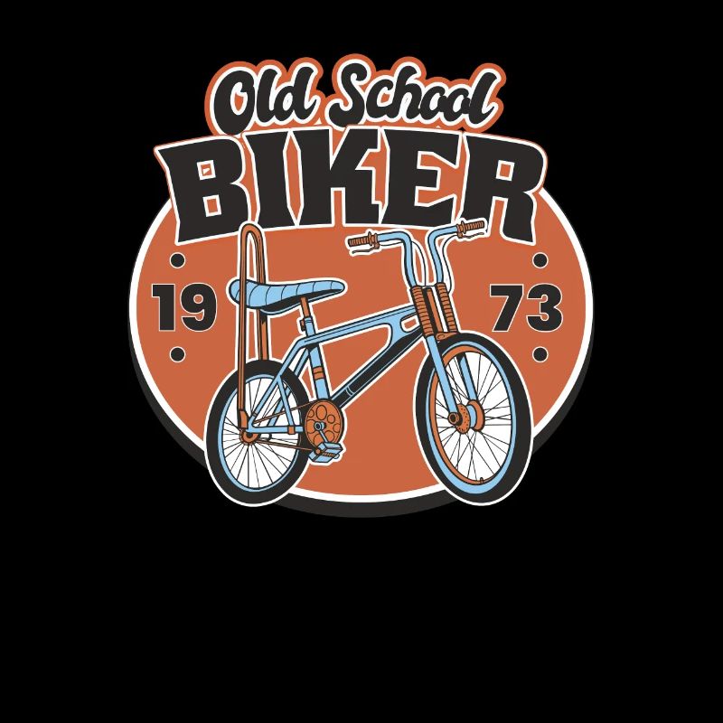 Old School Biker 1973. 50. Geburtstag