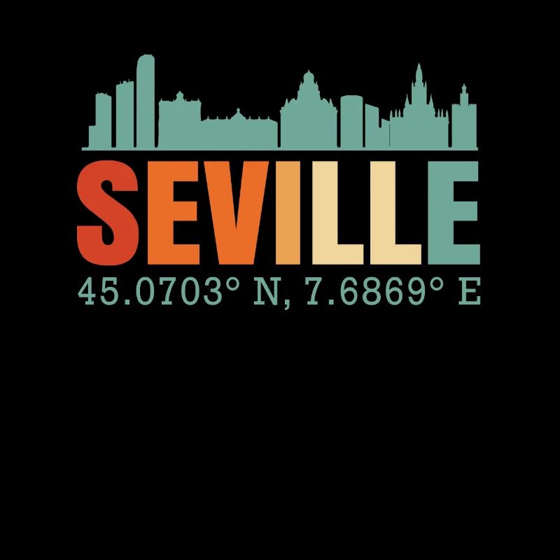Sevilla Spanien Skyline