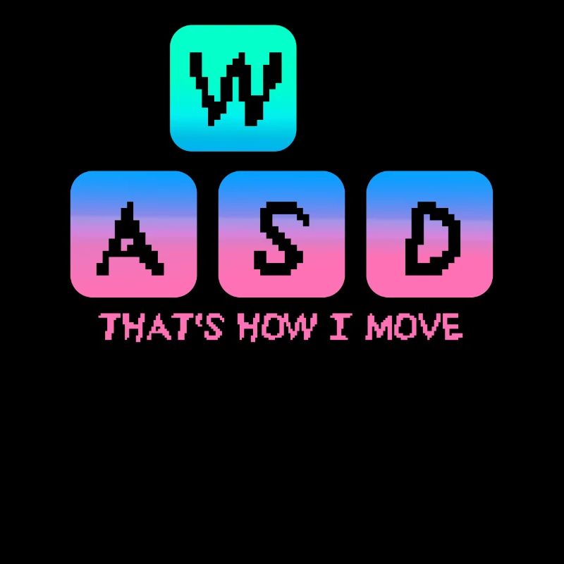 This Is How I Move Keyboard Computer Keys Saying