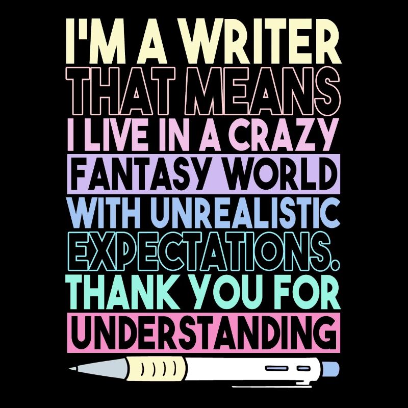 Book Author Novelist | I'm A Writer