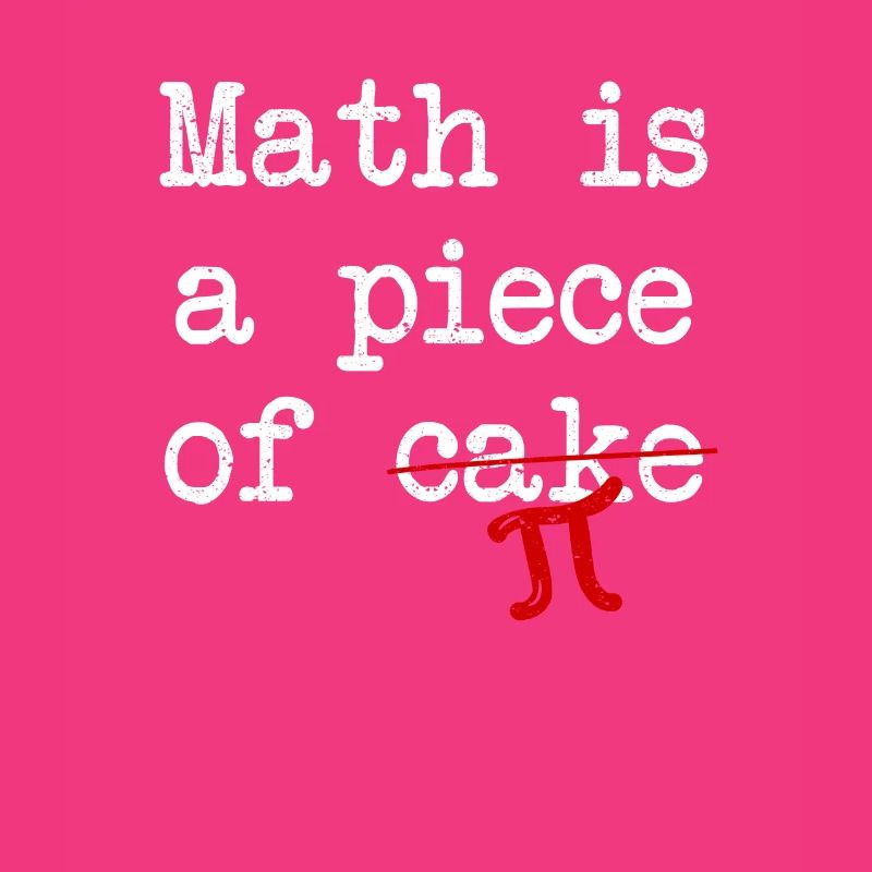 Math est un morceau de gâteau Pi Day drôle 3.14 Math