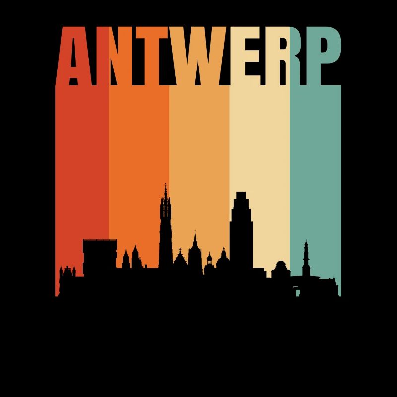 Skyline d’Anvers Pays-Bas