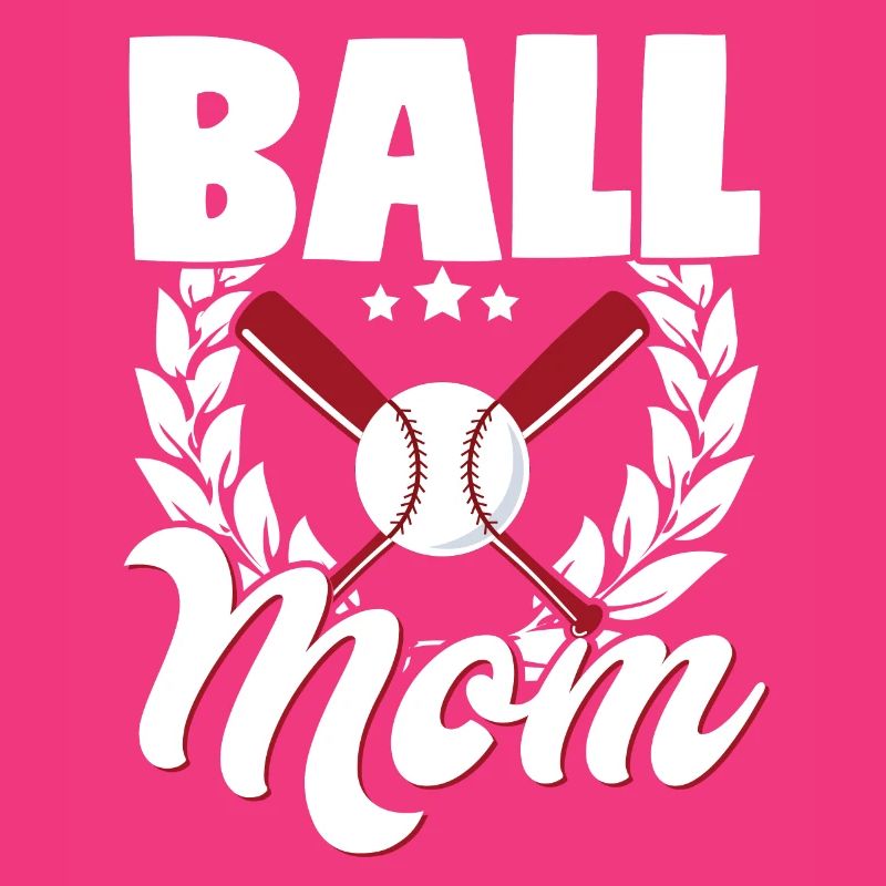 Ball Mom Baseball Softball Mutter Muttertag