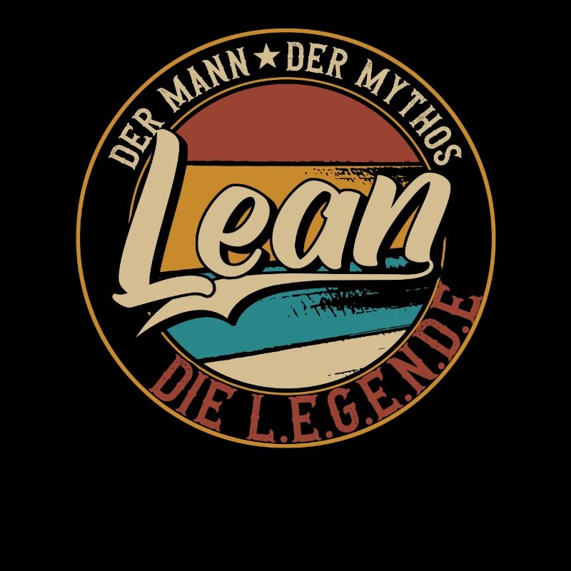 Lean Der Mann der Mythos die Legende Geschenk
