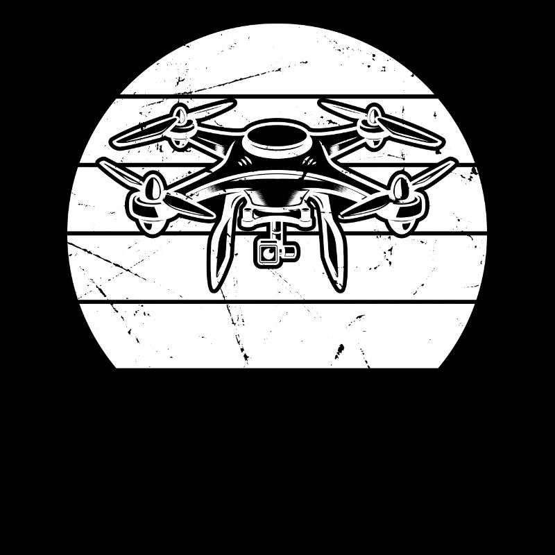 Drone Sunset Drone Pilote Quadcopter Drone