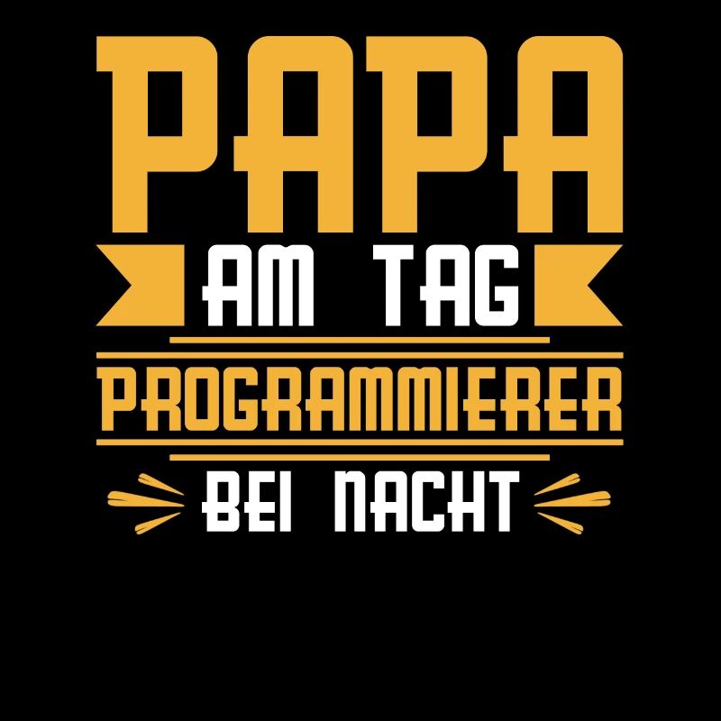 Entwickler Coder Programmierer Vater