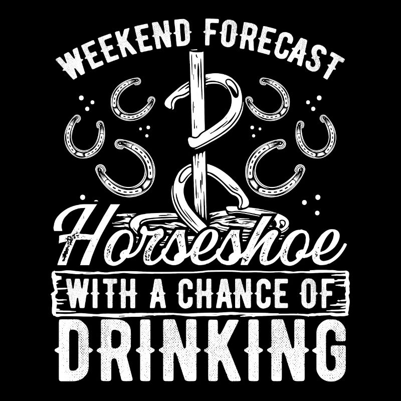Horseshoe Pitching Drinking Beer Tosser