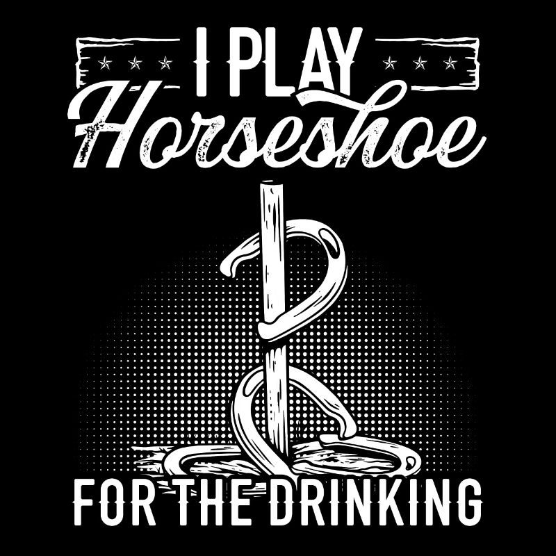 Horseshoe Pitching Game Beer Drinking Tosser