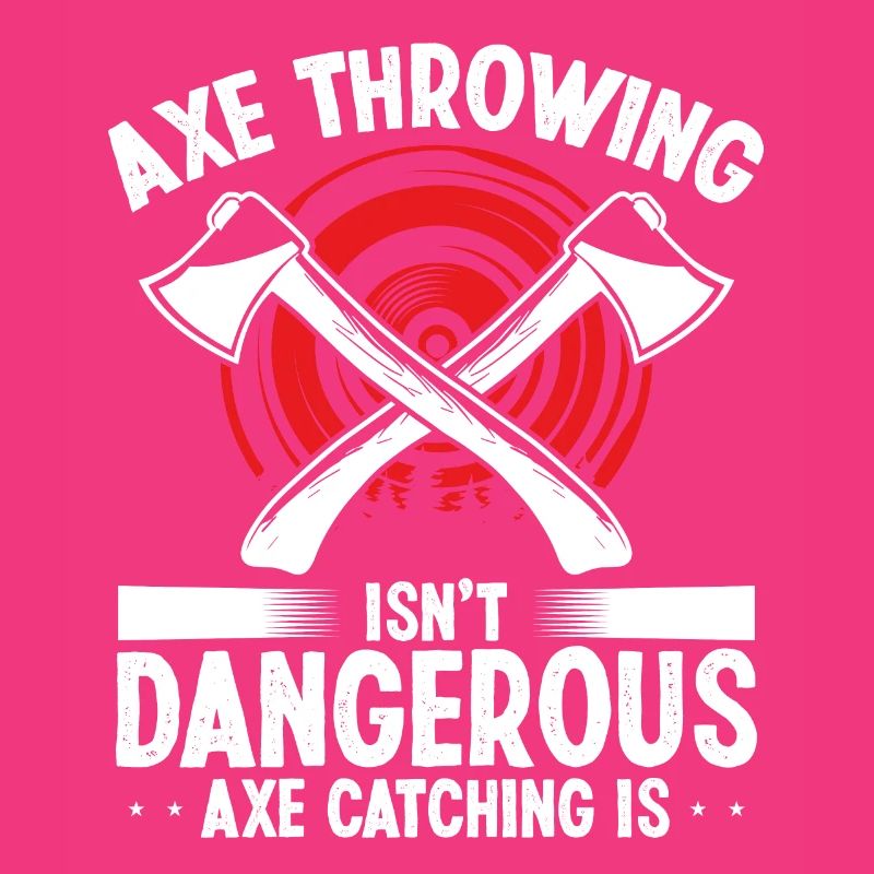 Axe Throwing Axe Catching is dangerous Thrower