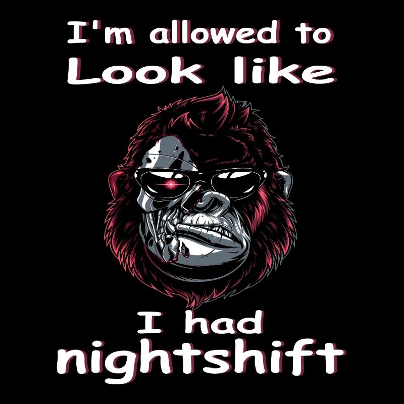 Nachtschicht Gorilla