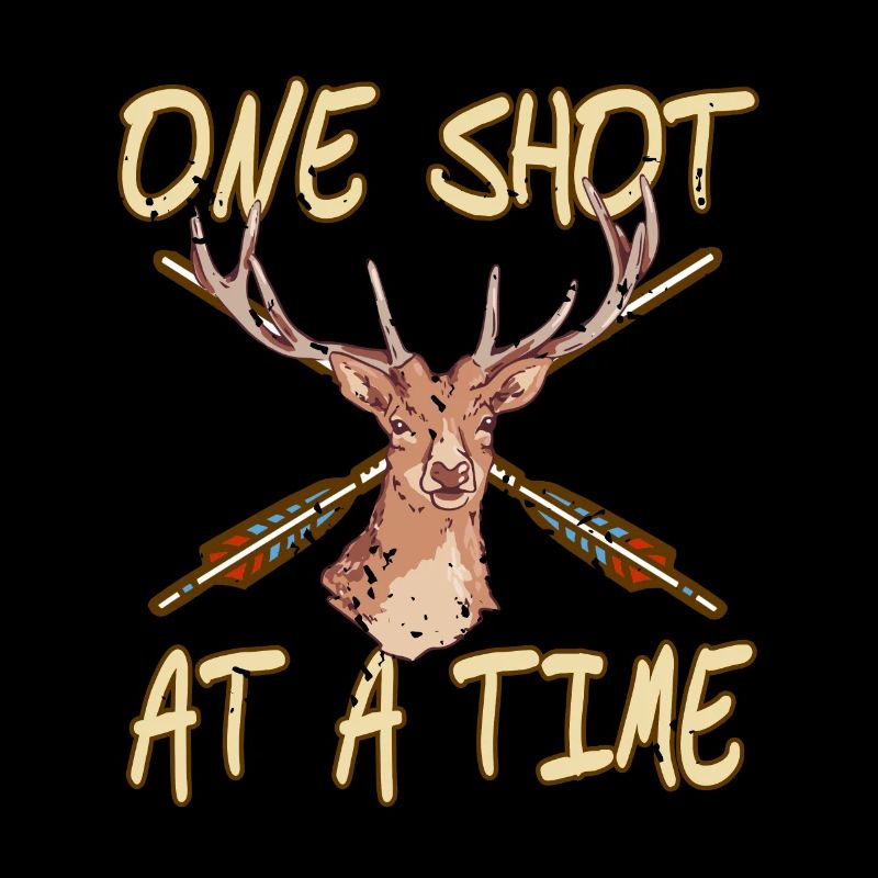 One Shot At A Time Retro Game Archery Hunting