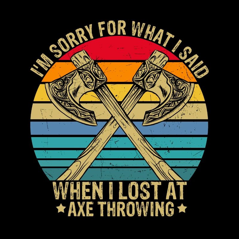 Axe Throwing what I said when I lost Hatchet Toss