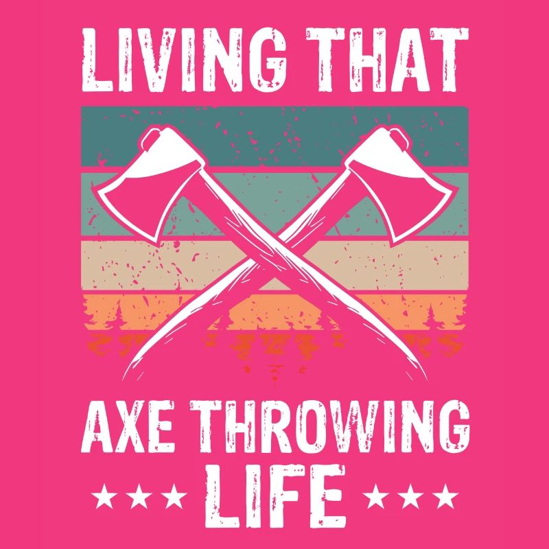 Hatchet Tosser that Axe Throwing life Tossing