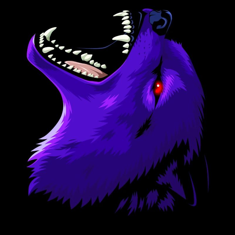 Lilac wolf