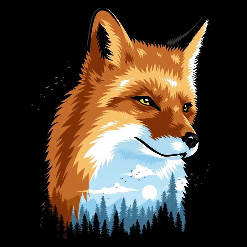 Fuchs im Wald