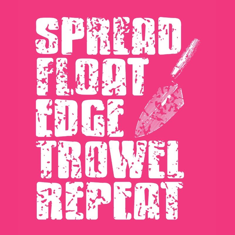 Spread Float Edge Trowel Repeat Vintage Mason