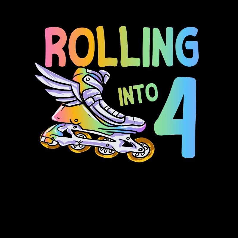 4th birthday inline skating