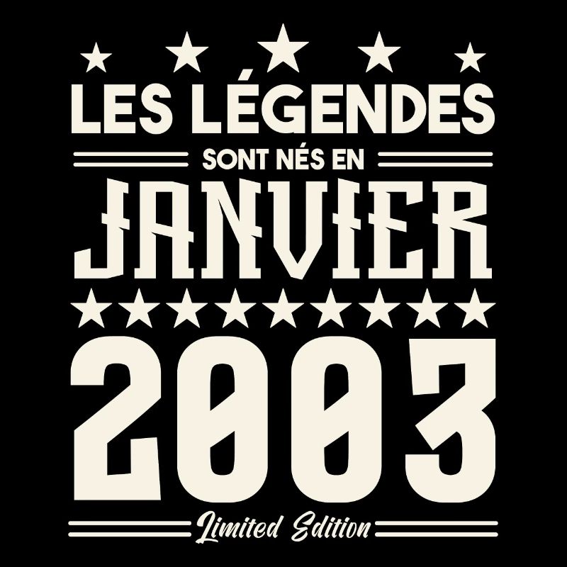 cadeau d'anniversaire janvier 2003. Janvier 2003.