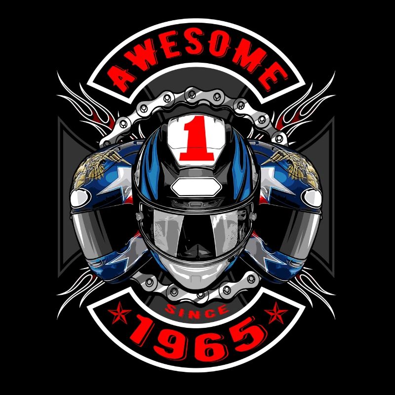 Awesome since 1965, Biker Geburtstag