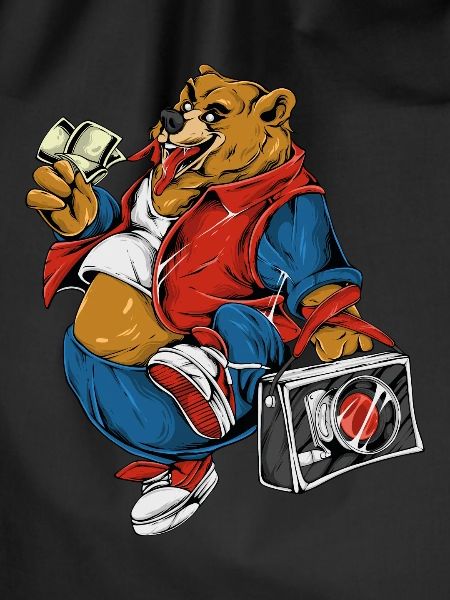 Funny Cute Bear