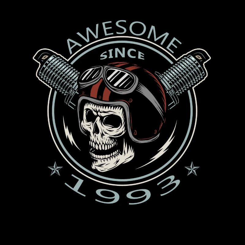 Awesome since 1993, Biker Geburtstag