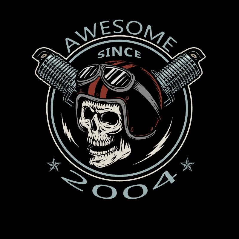 Awesome since 2004, Biker Geburtstag