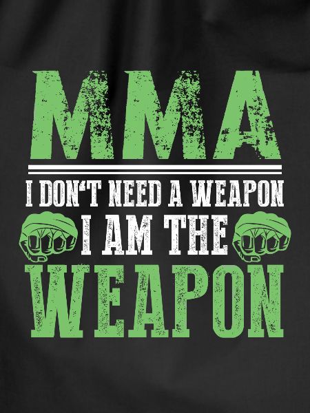 No weapons mma