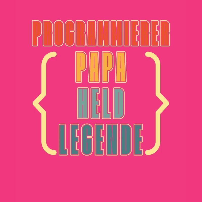 Entwickler Coder Programmierer Vater