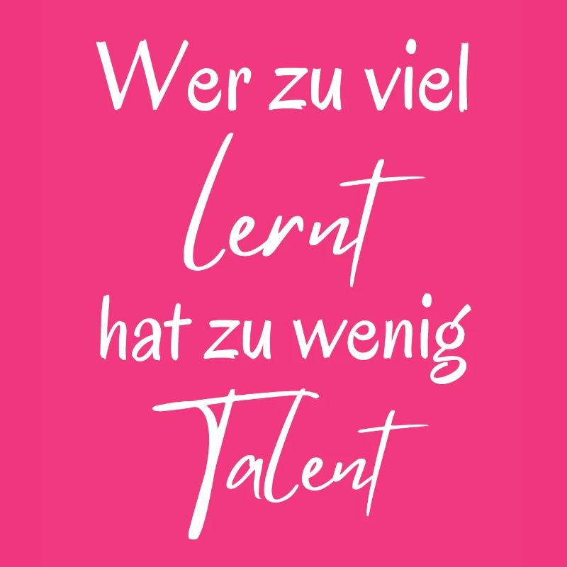 Talent oder lernen