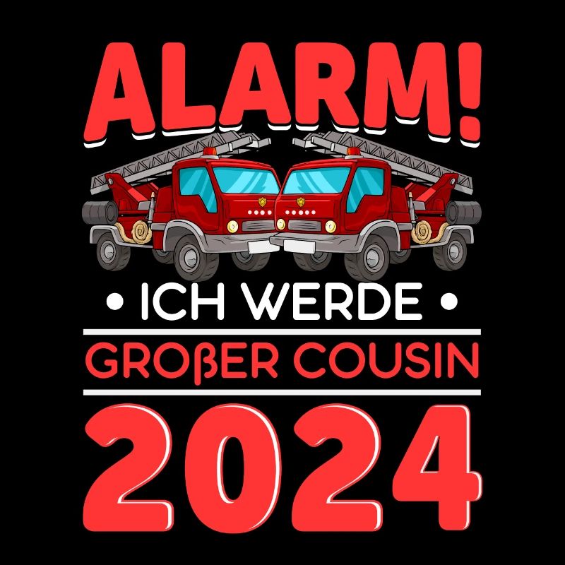 Kinder Alarm Ich werde Großer Cousin 2024